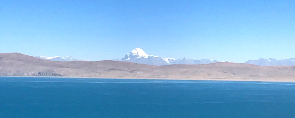 Kailash View From Rakshes Taal